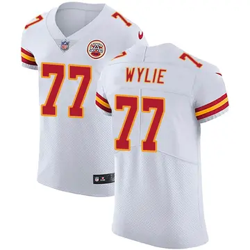 Nike Andrew Wylie Men's Elite Kansas City Chiefs White Vapor Untouchable Jersey
