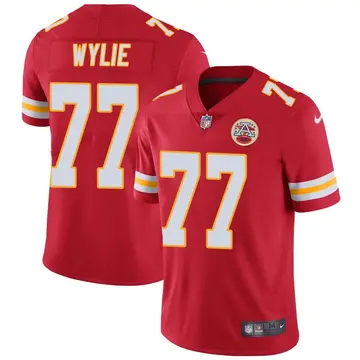 Nike Andrew Wylie Men's Limited Kansas City Chiefs Red Team Color Vapor Untouchable Jersey