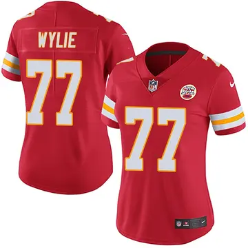 Nike Andrew Wylie Women's Limited Kansas City Chiefs Red Team Color Vapor Untouchable Jersey