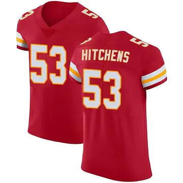 Nike Anthony Hitchens Men's Elite Kansas City Chiefs Red Team Color Vapor Untouchable Jersey