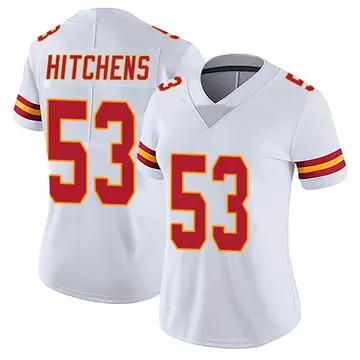 Nike Anthony Hitchens Women's Limited Kansas City Chiefs White Vapor Untouchable Jersey
