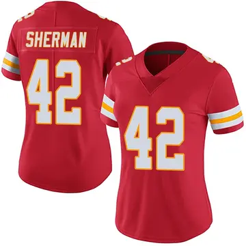 Nike Anthony Sherman Women's Limited Kansas City Chiefs Red Team Color Vapor Untouchable Jersey