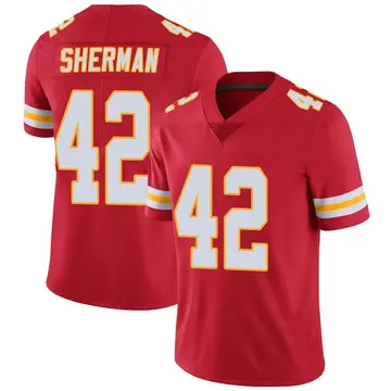 Nike Anthony Sherman Youth Limited Kansas City Chiefs Red Team Color Vapor Untouchable Jersey