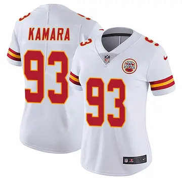 Nike Azur Kamara Women's Limited Kansas City Chiefs White Vapor Untouchable Jersey