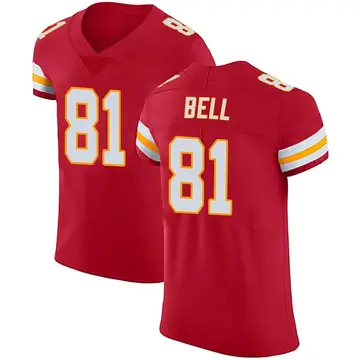 Nike Blake Bell Men's Elite Kansas City Chiefs Red Team Color Vapor Untouchable Jersey