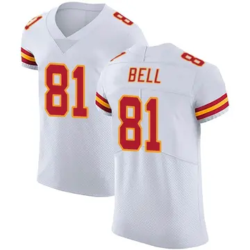 Nike Blake Bell Men's Elite Kansas City Chiefs White Vapor Untouchable Jersey