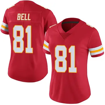 Nike Blake Bell Women's Limited Kansas City Chiefs Red Team Color Vapor Untouchable Jersey
