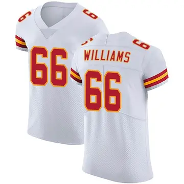 Nike Brandon Williams Men's Elite Kansas City Chiefs White Vapor Untouchable Jersey