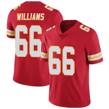 Nike Brandon Williams Men's Limited Kansas City Chiefs Red Team Color Vapor Untouchable Jersey