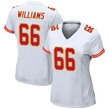 Nike Brandon Williams Women's Game Kansas City Chiefs White Jersey