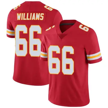 Nike Brandon Williams Youth Limited Kansas City Chiefs Red Team Color Vapor Untouchable Jersey