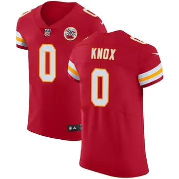 Nike Brenden Knox Men's Elite Kansas City Chiefs Red Team Color Vapor Untouchable Jersey