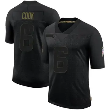 Nike Bryan Cook Youth Limited Kansas City Chiefs Black 2020 Salute To Service Jersey