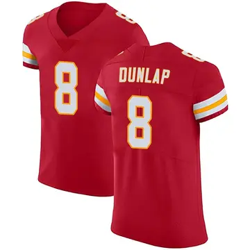 Nike Carlos Dunlap Men's Elite Kansas City Chiefs Red Team Color Vapor Untouchable Jersey