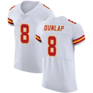 Nike Carlos Dunlap Men's Elite Kansas City Chiefs White Vapor Untouchable Jersey
