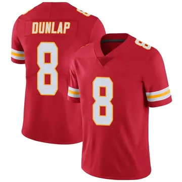 Nike Carlos Dunlap Youth Limited Kansas City Chiefs Red Team Color Vapor Untouchable Jersey