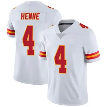 Nike Chad Henne Men's Limited Kansas City Chiefs White Vapor Untouchable Jersey