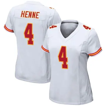 Nike Chad Henne Women's Game Kansas City Chiefs White Jersey