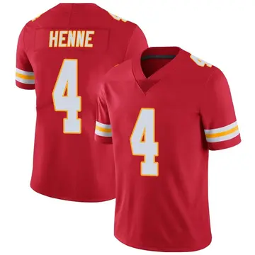 Nike Chad Henne Youth Limited Kansas City Chiefs Red Team Color Vapor Untouchable Jersey