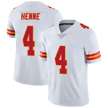 Nike Chad Henne Youth Limited Kansas City Chiefs White Vapor Untouchable Jersey