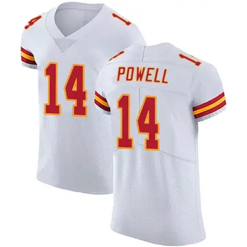 Nike Cornell Powell Men's Elite Kansas City Chiefs White Vapor Untouchable Jersey