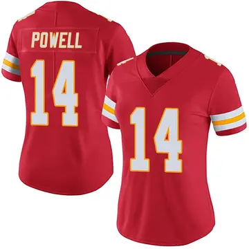 Nike Cornell Powell Women's Limited Kansas City Chiefs Red Team Color Vapor Untouchable Jersey