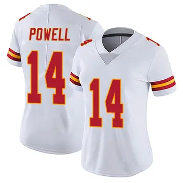 Nike Cornell Powell Women's Limited Kansas City Chiefs White Vapor Untouchable Jersey