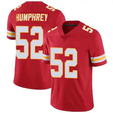 Nike Creed Humphrey Men's Limited Kansas City Chiefs Red Team Color Vapor Untouchable Jersey