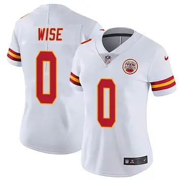 Nike Daniel Wise Women's Limited Kansas City Chiefs White Vapor Untouchable Jersey