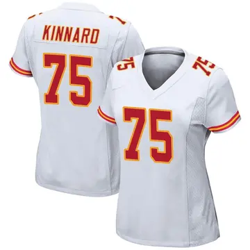 Nike Darian Kinnard Women's Game Kansas City Chiefs White Jersey