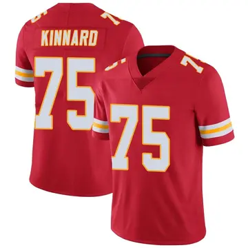 Nike Darian Kinnard Youth Limited Kansas City Chiefs Red Team Color Vapor Untouchable Jersey