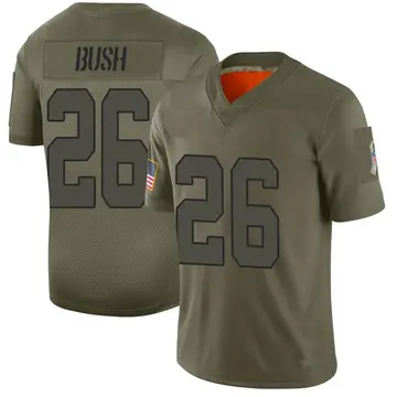 Nike Deon Bush Youth Limited Kansas City Chiefs Camo 2019 Salute to Service Jersey
