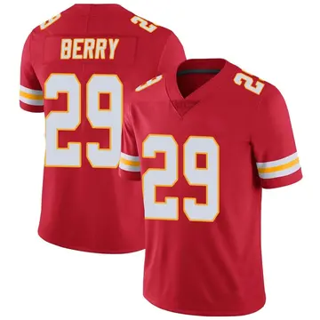 Nike Eric Berry Men's Limited Kansas City Chiefs Red Team Color Vapor Untouchable Jersey