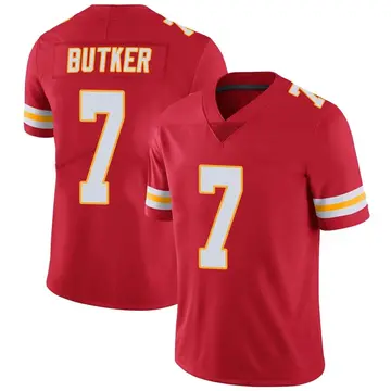 Nike Harrison Butker Youth Limited Kansas City Chiefs Red Team Color Vapor Untouchable Jersey