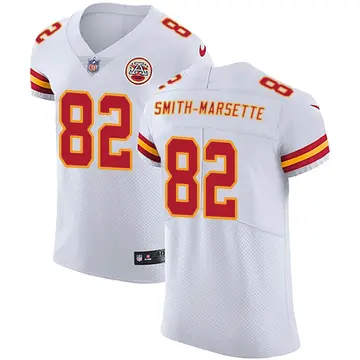 Nike Ihmir Smith-Marsette Men's Elite Kansas City Chiefs White Vapor Untouchable Jersey