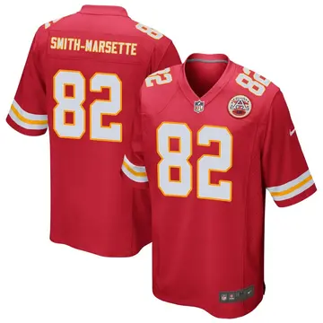 Nike Ihmir Smith-Marsette Youth Game Kansas City Chiefs Red Team Color Jersey