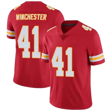 Nike James Winchester Youth Limited Kansas City Chiefs Red Team Color Vapor Untouchable Jersey