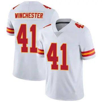 Nike James Winchester Youth Limited Kansas City Chiefs White Vapor Untouchable Jersey