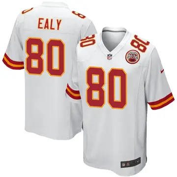 Nike Jerrion Ealy Youth Game Kansas City Chiefs White Jersey