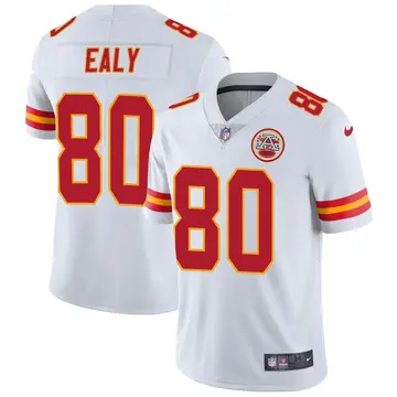 Nike Jerrion Ealy Youth Limited Kansas City Chiefs White Vapor Untouchable Jersey