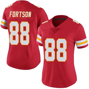 Nike Jody Fortson Women's Limited Kansas City Chiefs Red Team Color Vapor Untouchable Jersey