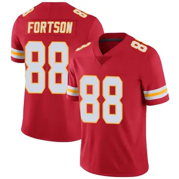 Nike Jody Fortson Youth Limited Kansas City Chiefs Red Team Color Vapor Untouchable Jersey