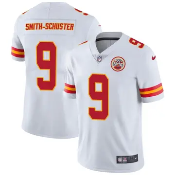 Nike JuJu Smith-Schuster Men's Limited Kansas City Chiefs White Vapor Untouchable Jersey