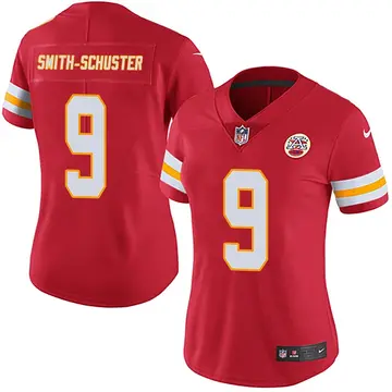 Nike JuJu Smith-Schuster Women's Limited Kansas City Chiefs Red Team Color Vapor Untouchable Jersey