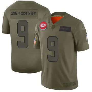 Nike JuJu Smith-Schuster Youth Limited Kansas City Chiefs Camo 2019 Salute to Service Jersey