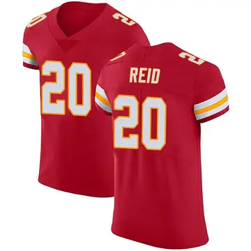 Nike Justin Reid Men's Elite Kansas City Chiefs Red Team Color Vapor Untouchable Jersey