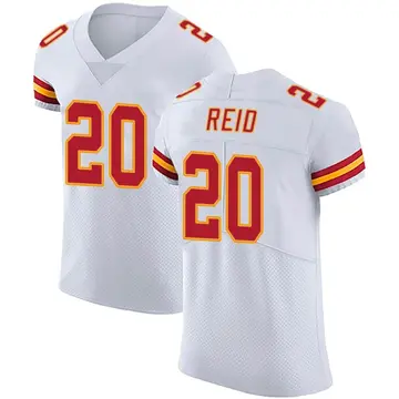 Nike Justin Reid Men's Elite Kansas City Chiefs White Vapor Untouchable Jersey