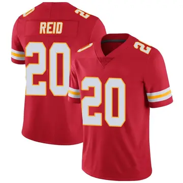 Nike Justin Reid Men's Limited Kansas City Chiefs Red Team Color Vapor Untouchable Jersey