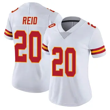 Nike Justin Reid Women's Limited Kansas City Chiefs White Vapor Untouchable Jersey