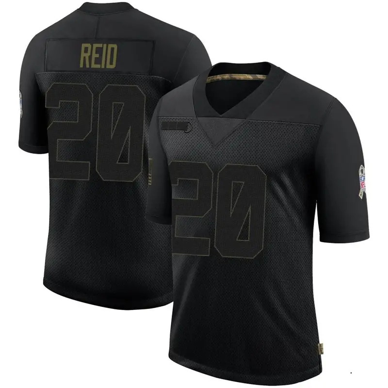 Nike Justin Reid Youth Limited Kansas City Chiefs Black 2020 Salute To Service Jersey